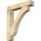 Ekena Millwork Imperial Block Rough Sawn Bracket w/ Offset Brace, Douglas Fir, 8"W x 42"D x 48"H BKT0806X42X48IMP05RDF - alternate 1